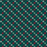 Holiday Stitches MAS11176-G Deep Green Maywood Studio Fabric Image