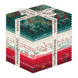 Holiday Stitches FQ-MASHOST  Maywood Studio Fabric Image