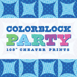 Collection image for the Colorblock Party 108" Cheater Prints
fabric collection from Maywood Studio