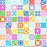 Colorblock Party MASC11148-Z Tutti Frutti Maywood Studio Fabric Image Colorblock Party MASC11148-Z Tutti Frutti Maywood Studio Fabric Image