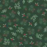 Merry Mix MASM11110-G Green Maywood Studio Fabric Image Merry Mix MASM11110-G Green Maywood Studio Fabric Image