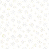 Merry Mix MASM11115-W White/Gold Maywood Studio Fabric Image