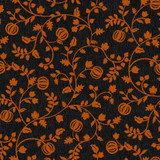 Pumpkin Grove MAS11184-JO Black/Orange Maywood Studio Fabric Image Pumpkin Grove MAS11184-JO Black/Orange Maywood Studio Fabric Image