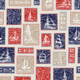 Regatta Days MAS11100-Z Multi Maywood Studio Fabric Image Regatta Days MAS11100-Z Multi Maywood Studio Fabric Image