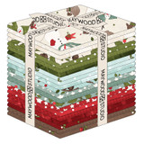 Snowtop Mountain Flannel FQ-MASSNOW  Bonnie Sullivan Fabric Image