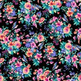 Summer Buzz MAS11061-J Black Maywood Studio Fabric Image Summer Buzz MAS11061-J Black Maywood Studio Fabric Image