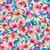 Summer Buzz MAS11062-E Cream Maywood Studio Fabric Image Summer Buzz MAS11062-E Cream Maywood Studio Fabric Image