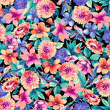 Summer Buzz MAS11062-J Black Maywood Studio Fabric Image Summer Buzz MAS11062-J Black Maywood Studio Fabric Image