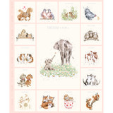 Together is Better MAS11125-P Pale Pink Hannah Dale Fabric Image