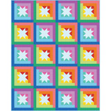 Color Block Party Spectra Quilt Image Color Block Party Spectra Quilt Image