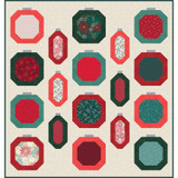 Holiday Stitches Ornament Collection Quilt Project Image