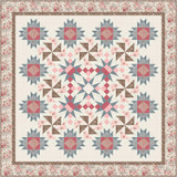 Meadow Blush Galaxy Swirl Quilt Project Image