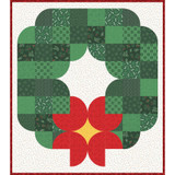 Merry Mix The Posh Wreath Quilt Project Image Merry Mix The Posh Wreath Quilt Project Image