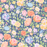 Gathering Sun MAS11190-BZ Blue/Multi Maywood Studio Fabric Image