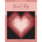 Operetta Heart Pop Quilt Free Pattern Cover Image