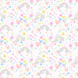 Playtime Flannel MASF10451-W White Maywood Studio Fabric Image