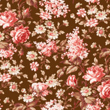 Madder Rose MAS11310-A Brown Maywood Studio Fabric Image