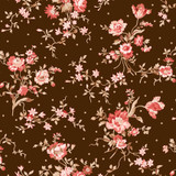 Madder Rose MAS11311-A Brown Maywood Studio Fabric Image