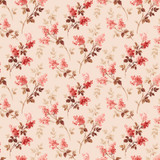 Madder Rose MAS11312-E Cream Maywood Studio Fabric Image
