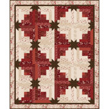 Madder Rose Maggie's Cabin Quilt Project Image