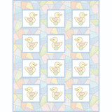 Patchwork Woolies Flannel Little Duckies Quilt Project Image