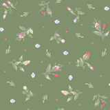 Garden Club MAS11474-G Green Maywood Studio Fabric Image