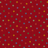 Penny Flower Flannel MASF11433-R Red Bonnie Sullivan Fabric Image