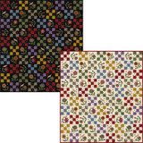 Penny Flower Flannel 9 Patch Penny Posies Quilt Project Image