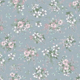 Morning Mist MAS11451-B Blue Maywood Studio Fabric Image