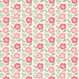 Printed Garden MAS11361-PR Pink/Red Susie Hetherington Fabric Image