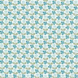 Printed Garden MAS11366-QG Aqua/Green Susie Hetherington Fabric Image