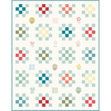 Printed Garden Threadline Quilt Free Pattern Project Image