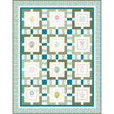 Printed Garden Snapshots of Summer Quilt  Project Image