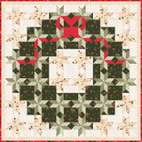Gingham Garland Haul Out the Holly Quilt  Project Image