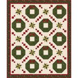 Gingham Garland Holiday Welcome Quilt  Project Image