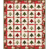 Gingham Garland Pressed in Pine Quilt  Project Image