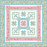 Glowing Garden Quilt Quilt Image