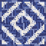 French Quarter Espresso Road Quilt Project Image