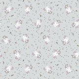 Whiskers & Paws MAS10418-K Grey Hannah Dale Fabric Image Whiskers & Paws MAS10418-K Grey Hannah Dale Fabric Image