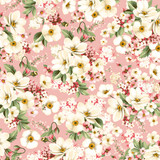 Windflower MAS10640-P Pink Maywood Studio Fabric Images Windflower MAS10640-P Pink Maywood Studio Fabric Images