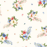 Windflower MAS10642-E Cream Maywood Studio Fabric Images Windflower MAS10642-E Cream Maywood Studio Fabric Images
