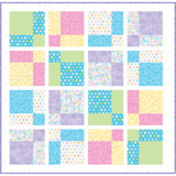 Playtime Flannel Basics Two By Two Quilt Kit Primary Project Image Playtime Flannel Basics Two By Two Quilt Kit Primary Project Image
