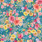 Nature Studies MAS10750-Q Aqua Maywood Studio Fabric Image Nature Studies MAS10750-Q Aqua Maywood Studio Fabric Image