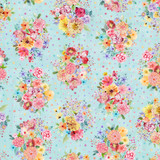 Nature Studies MAS10751-Q Aqua Maywood Studio Fabric Image