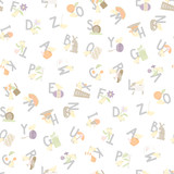 Little Chicks Flannel MASF10562-W White Bonnie Sullivan Fabric Image