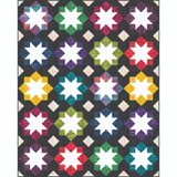 Colorfield Stellar Mosaic Quilt Project Image