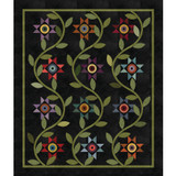 Color Wash Woolies Flannel Star Vines Project Image