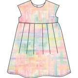 Colorfield Geranium Dress