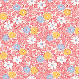 Dilly Dally MAS10780-P Pink Maywood Studio Fabric Image Dilly Dally MAS10780-P Pink Maywood Studio Fabric Image