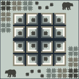 Dark & Stormy Kodiak Quilt Project Image